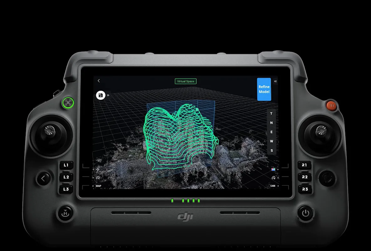 3D modeling directly on RC in DJI Matrice 4T