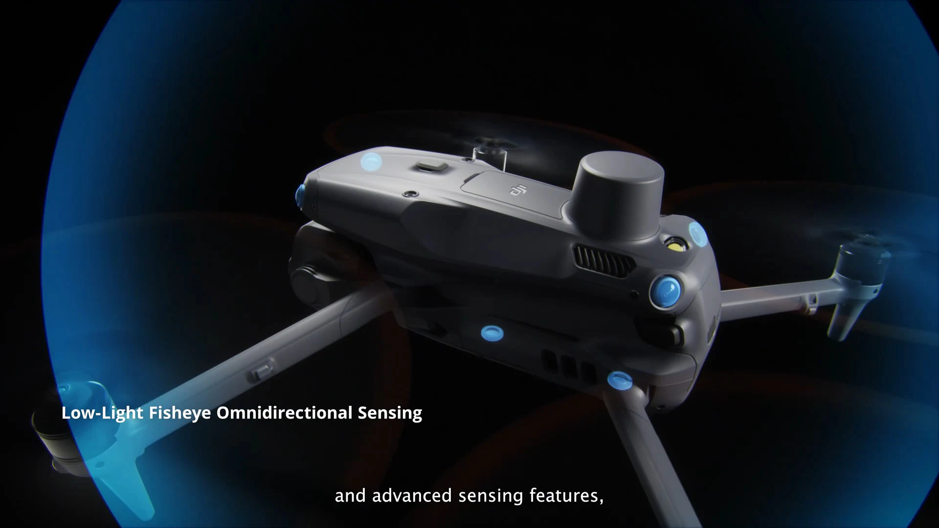 DJI Matrice 4T Omnidirectional sensors