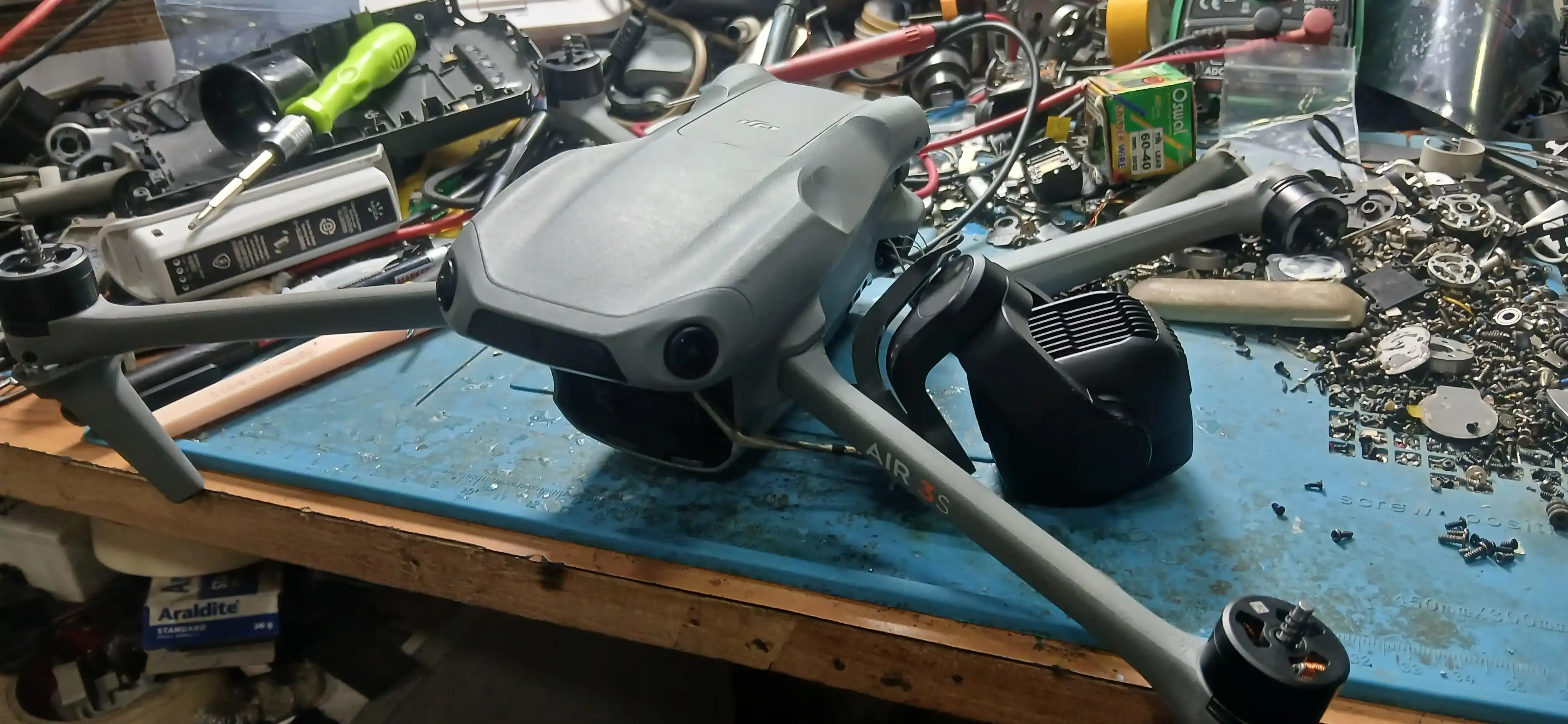 Gimbal Failure? How We Fixed a DJI Air 3S at Our Indore Shop